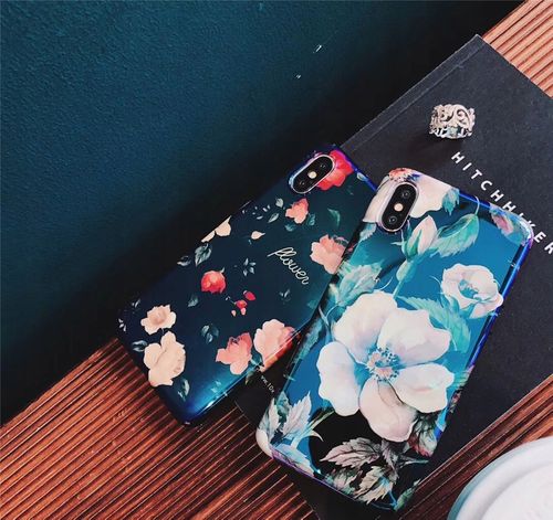 ETUI Case AURORA IPHONE 7 8 Blu-Ray Kwiaty na Arena.pl