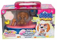 Brudaski w kąpieli piesek Beagle biało-brązowy, 5 elementów