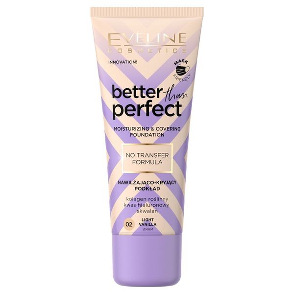 Eveline Better Than Perfect fluid 30ml 02 Light Vanilla zdjęcie 1