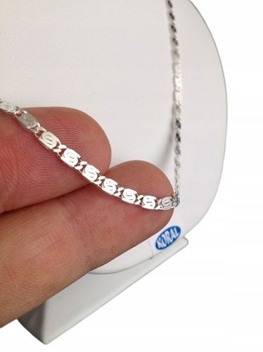 Łańcuszek srebrny 925 Naszyjnik DAMSKI (na PREZENT) na Arena.pl