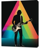 Obraz 70x90cm Pryzmat przez Gitarę