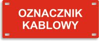 TABLICZKI Oznaczniki kablowe energetyczne na złącza kablowe GRAWER 7,5x3 CM