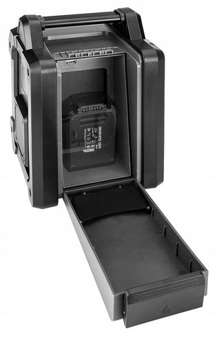 RADIO BUDOWLANE BLUETOOTH USB AKU 4AH + ŁADOWARKA na Arena.pl