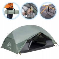 Lekki namiot kempingowy 2 osobowy KADVA EXPEDIT 2 PRO WODOODPORNY OUTDOOR