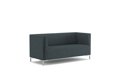 Sofa Fleck 134 cm szara ciemna D2 na Arena.pl