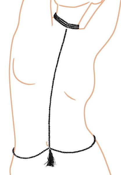 Choker with Bikini Chain S-L zdjęcie 3