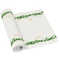 bieżnik pap. premium white flowers 40cmx24m 1szt