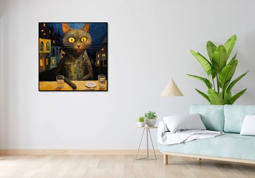 Plakat 90x90cm Nocny Obserwator na Arena.pl