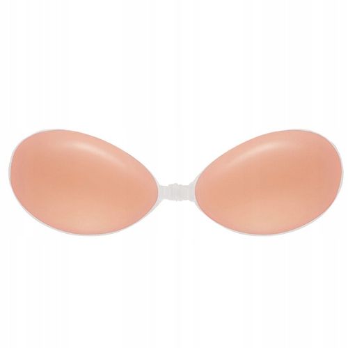 JULIMEX BS-01 biustonosz samonośny PUSH-UP silikonowy CIELISTY - C na Arena.pl