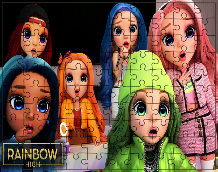 Puzzle Rainbow High zdjęcie 1