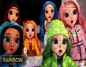 Puzzle Rainbow High