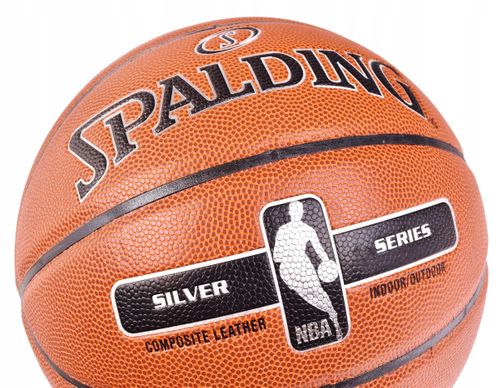 Spalding nba silver 7 piłka do koszykówki skóra na Arena.pl