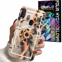 ETUI DO XIAOMI NOTE 7 - SŁONECZNIK KWIATY DLA KOBIET PLECKI + FOLIA