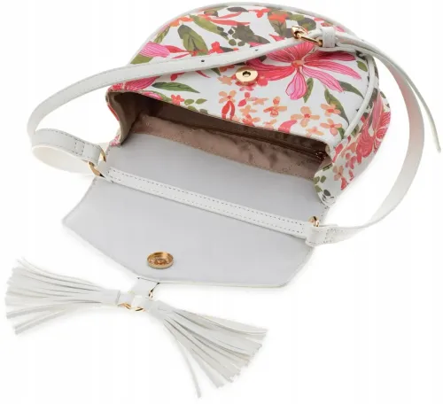 torebka damska  monnari – elegancki kuferek z kwiecistym wzorem na Arena.pl