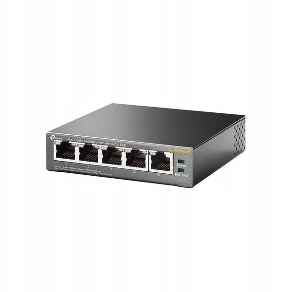 SWITCH TP-LINK TL-SG1005P zdjęcie 2