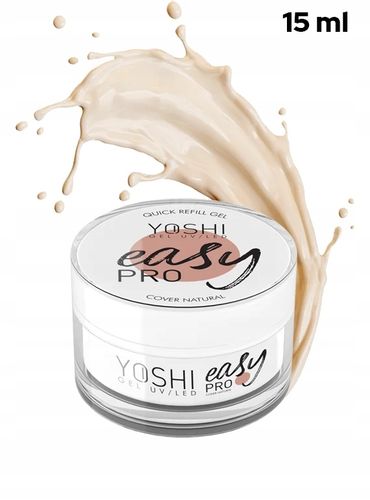 YOSHI Żel budujący Easy PRO - Cover Natural - 15ml na Arena.pl