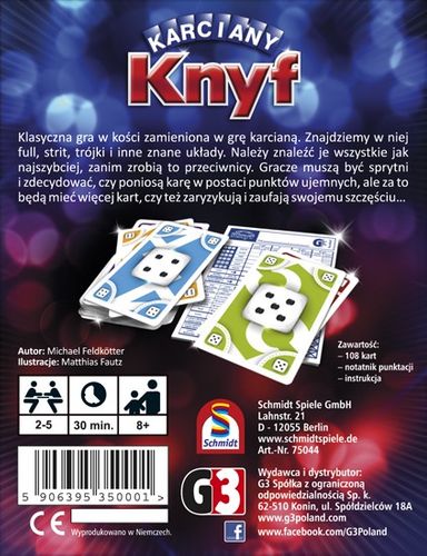 Knyf karciany na Arena.pl