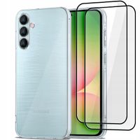 2 x PRZEZROCZYSTE ELASTYCZNE ETUI CASE TPU DO GALAXY A56 5G + 2-PAK SZKŁO