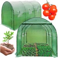MOCNY TUNEL OGRODOWY FOLIOWY SZKLARNIA 3x2m FOLIA UV-4 PREMIUM NAMIOT 6m2