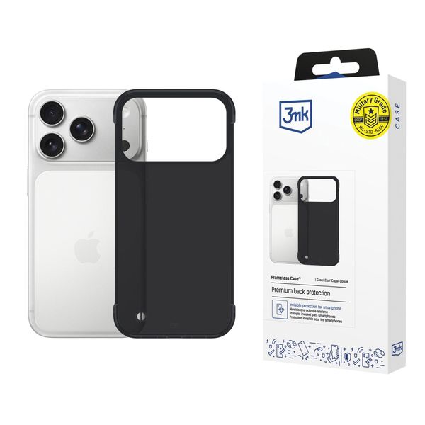 apple iphone 17 pro - 3mk just20g matt case zdjęcie 1