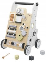 CHODZIK DREWNIANY PCHACZ JEŹDZIK EDUKACYJNY SORTER LICZYDŁO MONTESSORI