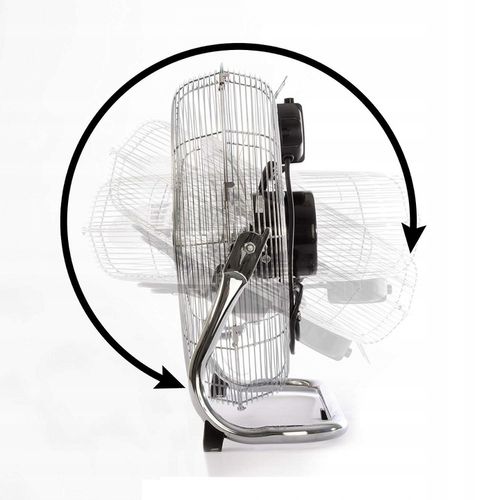 CYRKULATOR WENTYLATOR PODŁOGOWY RETRO 40CM QUIGG CZARNY na Arena.pl