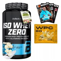 BIOTECH USA ISO WHEY ZERO 908 g BIAŁKO IZOLAT WPI MASA REGENERACJA MIĘŚNIE