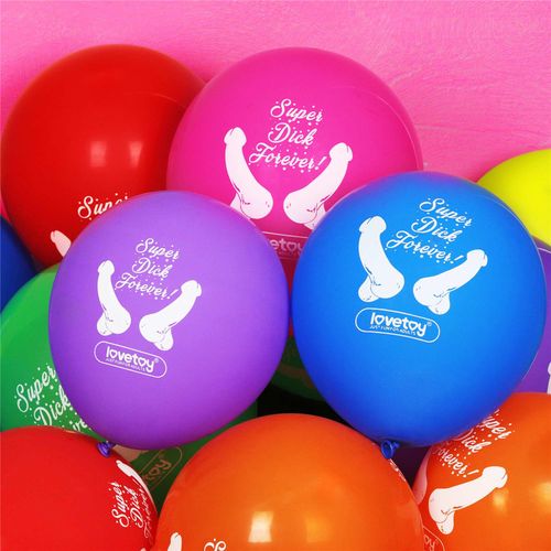 Super Dick Forever Bachelorette Balloons(Pack Of 7) na Arena.pl
