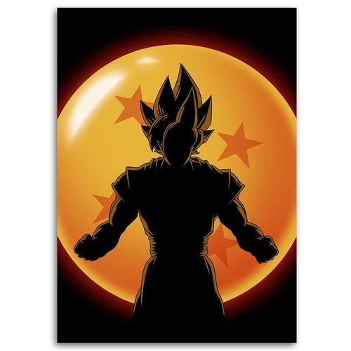Deco Panel, Son Goku anime 50x70 na Arena.pl