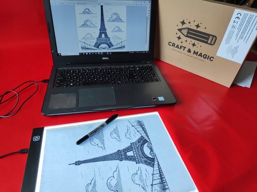 TABLET GRAFICZNY Craft & Magic - BRIGHTPAD - PREZENT NA MIKOŁAJKI - ŚWIĘTA na Arena.pl