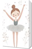 Obraz 30x50cm Wzory dla Dzieci, Dziewczynki Do Pokoju - Balet