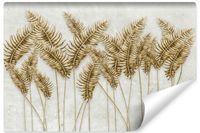 Fototapeta Ścienna LIŚCIE Palmowe Beton Abstrakcja Vintage 368cm x 254cm