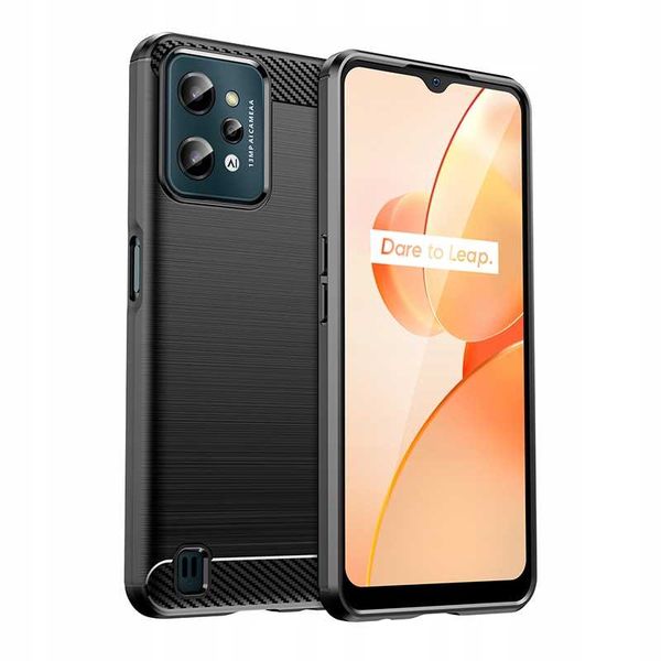 Spacecase Carbon Realme C31 Czarny zdjęcie 6