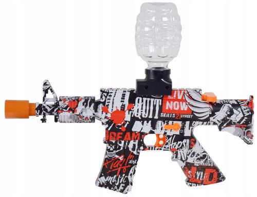 PISTOLET NA KULKI ŻELOWE WODNE AUTOMATYCZNY KARABIN DUŻY ZESTAW AKUMULATOR na Arena.pl