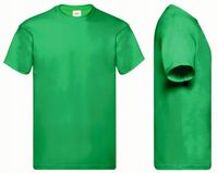 KOSZULKI MĘSKIE bawełniane ROZMIAR XL 5 SZTUK ZIELONE