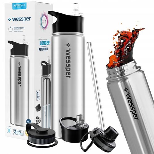 Butelka Termiczna Wessper Termos Kubek Termiczny na Kawę Herbatę 700ml na Arena.pl