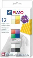Zestaw masy termoutwardzalnej FIMO Effect 12x25g Staedtler