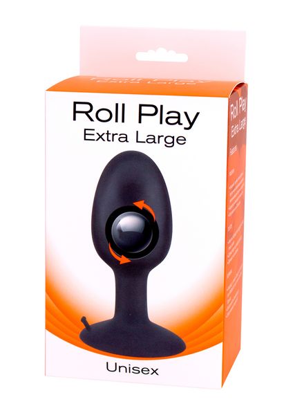 Silikonowy Korek Analny - Roll Play Extra Large zdjęcie 1
