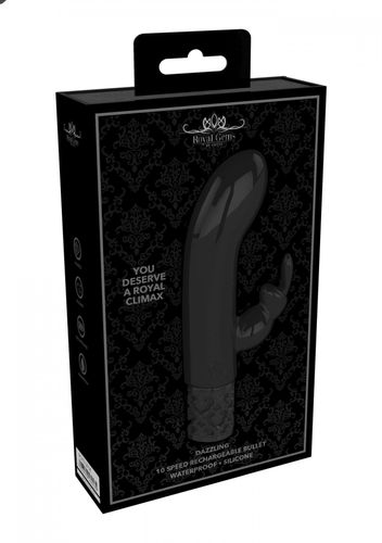 dazzling   rechargeable silicone bullet   black na Arena.pl