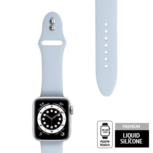 Crong Liquid - Pasek do Apple Watch 38/40mm (błękitny) na Arena.pl