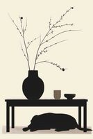 Plakat 68x101cm Wypocznij Psino