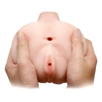 Wibrujący Masturbator Sztuczna Pochwa I Anal