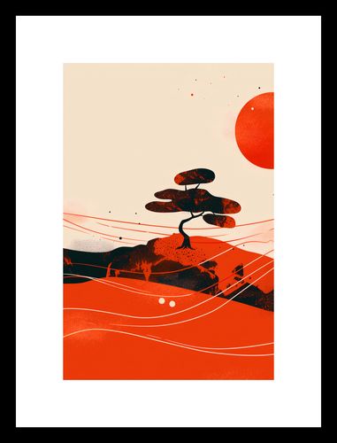 Plakat 30x45cm Czerwone Pustynne Pejzaże na Arena.pl