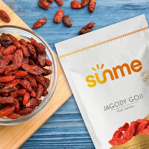 JAGODY GOJI 1kg OWOCE SUSZONE WYSOKA JAKOŚĆ 1000g jakość na Arena.pl