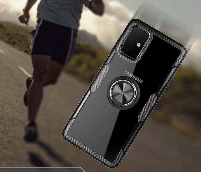Pancerne Etui plus Ring do Samsung Galaxy S20 czarny zdjęcie 7
