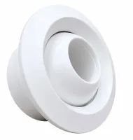 Dysza dalekiego zasięgu KHA aluminiowa nawiewna regulowana RAL 9016 160 mm