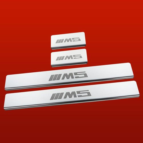 Listwa progowa BMW 5 SERIES F10/F11 M5 Stal nierdzewna 304 połysk 4szt na Arena.pl