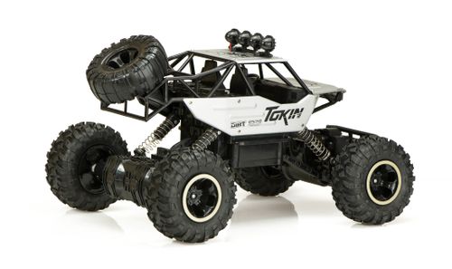 Samochód zdalnie sterowany RC Rock Crawler 1:12 4WD METAL srebrny na Arena.pl