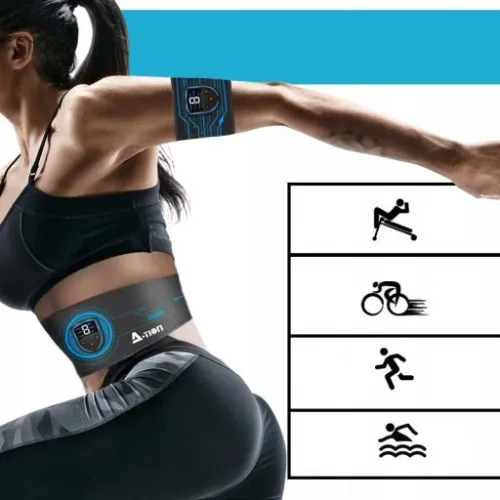 ELEKTROSTYMULATOR STYMULATOR DO MIĘŚNI BRZUCHA EMS na Arena.pl