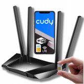 Router Cudy LT400 ROUTER NA KARTE SIM SZYBKI RUTER DO DOMU LTE KARTA SIM